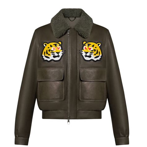 louis vuitton tiger jacket|louis vuitton checkered jacket.